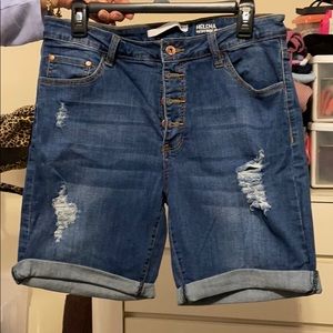Blue Jean shorts